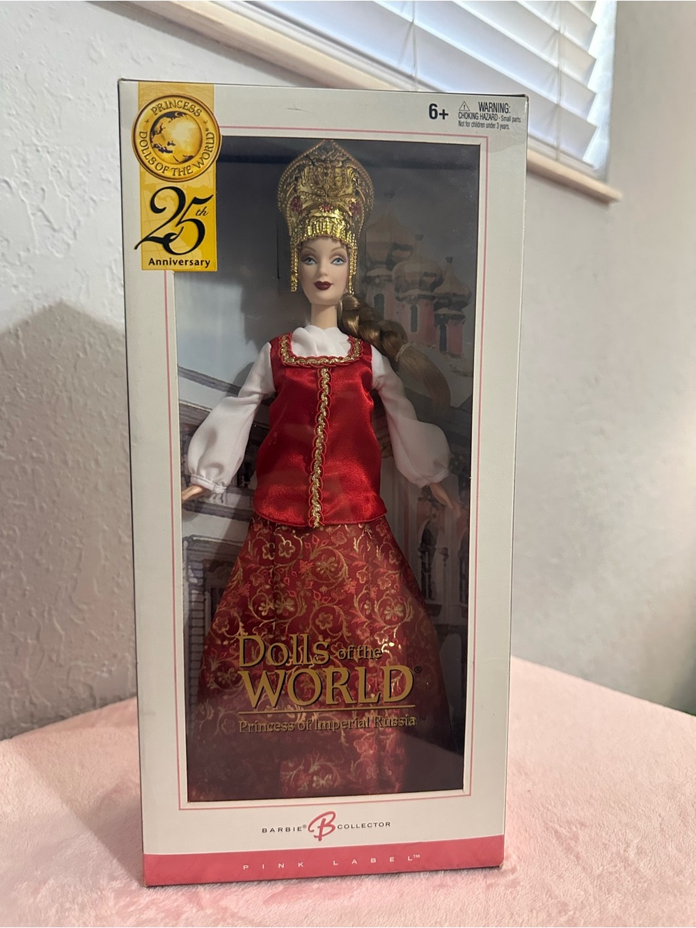 Barbie Imperial Russia Doll in Red & Gold